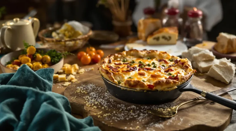 Quiche express sans pâte aux lardons et petits pois : le dîner complet et réconfortant prêt en 15 minutes