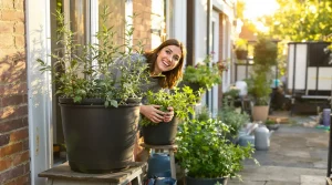 Ce jardin d’herbes vivaces en pot sur balcon remplace les aromates du supermarché toute l’année