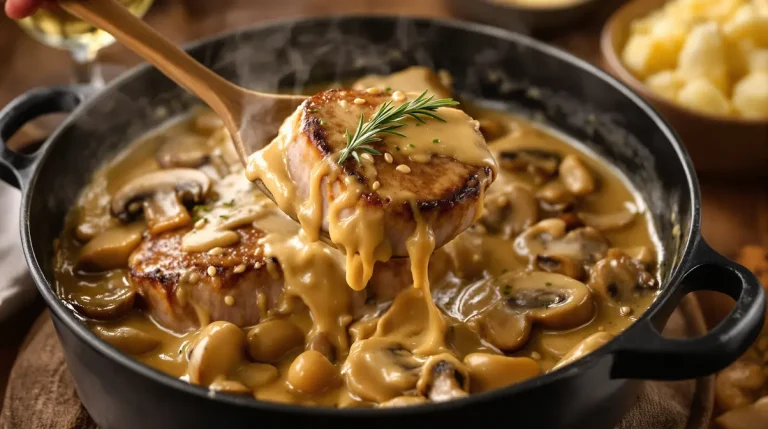 Filet mignon aux champignons et moutarde : fondant, crémeux, prêt en 30 minutes