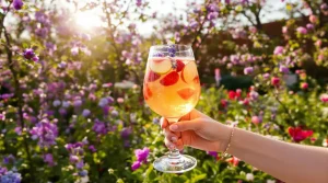 Fraîcheur de saison : pomme, fraise et fleur, la combinaison qui signe un apéro pétillant de printemps