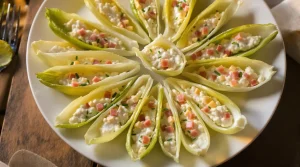 Petites barquettes d’endive au jambon : l’apéritif ultra express prêt en seulement 5 minutes